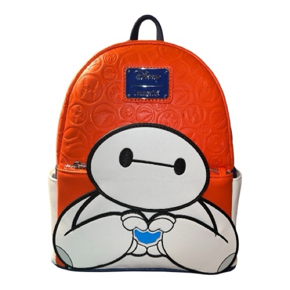Loungefly Handbags - Disney Loungefly Baymax Lenticular Heart Backpack